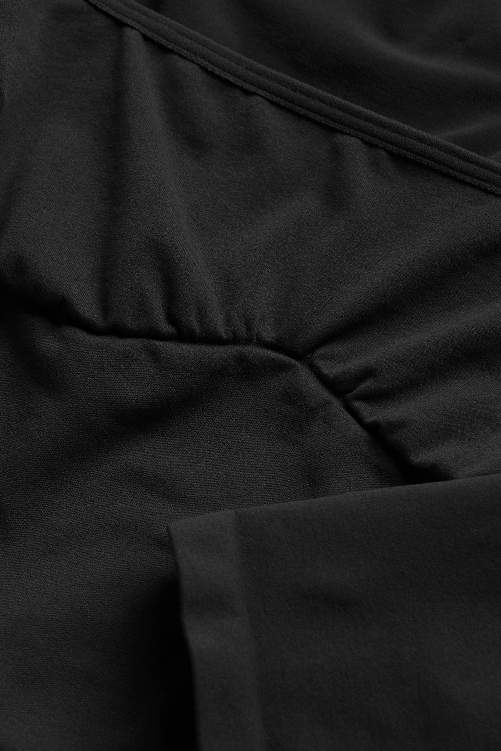 365 Contour Square Neck Bodysuit - Shadow Black - Image 6