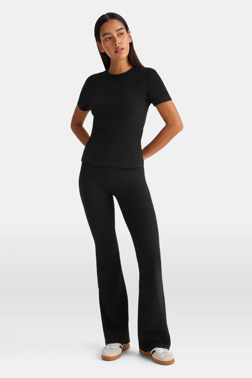 365 Core Cotton Short Sleeve T-Shirt - Black - Image 4