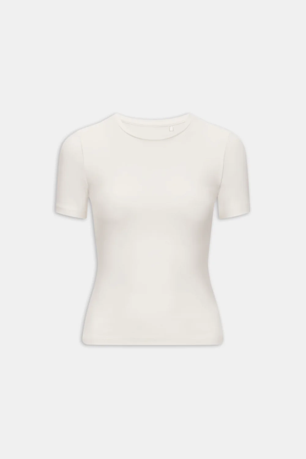 365 Core Cotton Short Sleeve T-Shirt - Ivory - Image 2