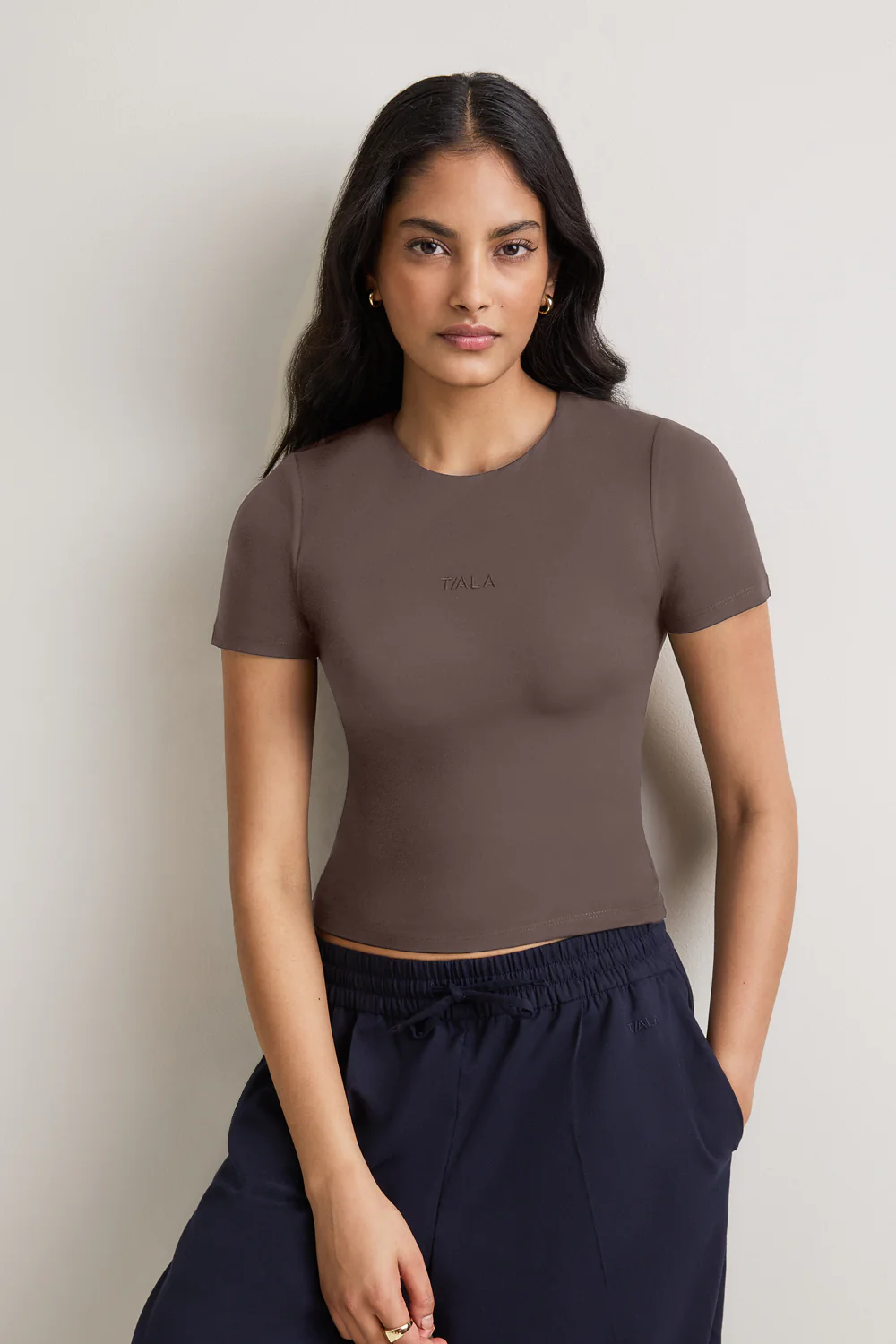 365 Logo T-Shirt - Mocha Brown