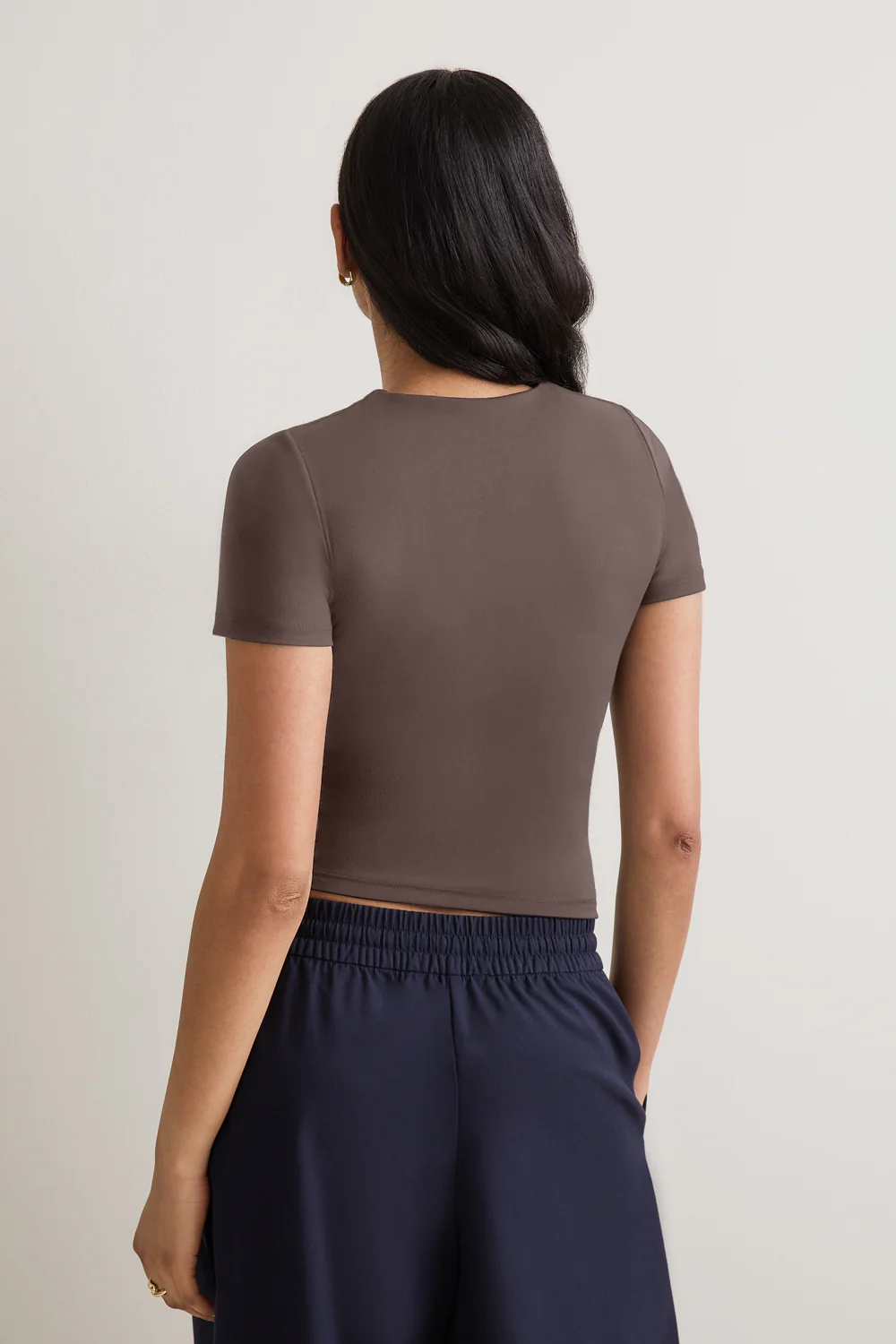 365 Logo T-Shirt - Mocha Brown - Image 4