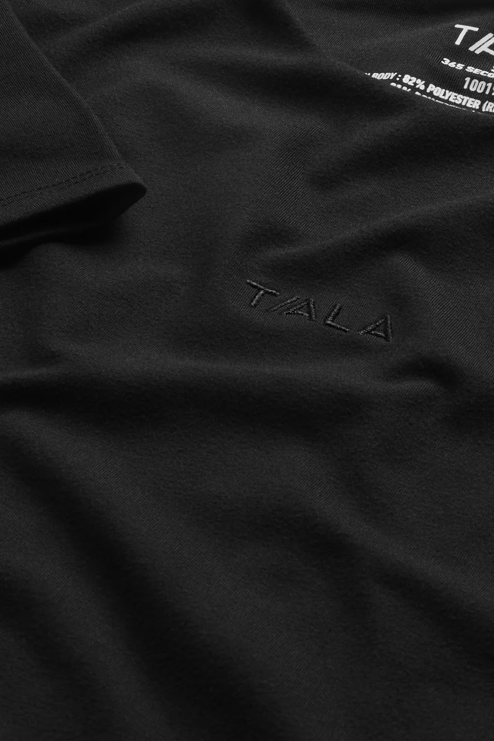 365 Logo T-Shirt - Shadow Black - Image 6