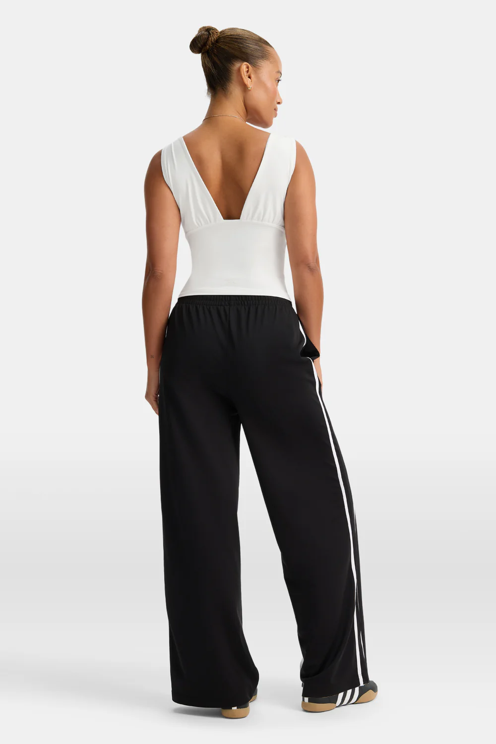 365 Plunge Neckline Top - Coconut Milk - Image 3