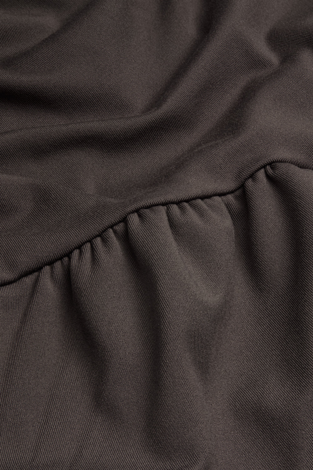 365 Plunge Neckline Top - Mocha Brown - Image 6