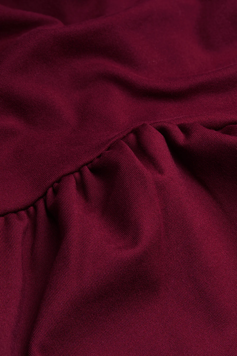 365 Plunge Neckline Top - Port Red - Image 7