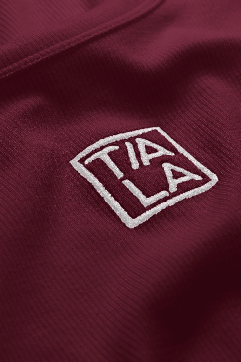 365 Rib Logo Racer Vest - Port Red - Image 7