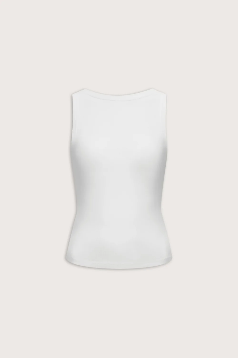 365 Sculpting Lounge Reversible Tank - Coconut Milk - Image 7
