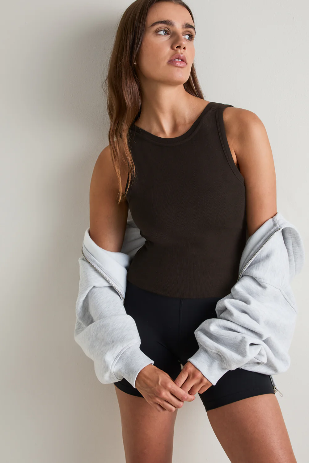 365 Sculpting Lounge Reversible Tank - Espresso - Image 3