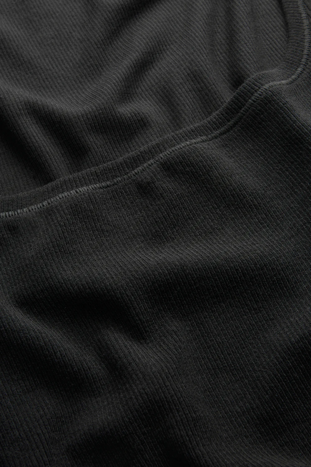 365 Sculpting Lounge Square Neck Vest - Shadow Black - Image 3