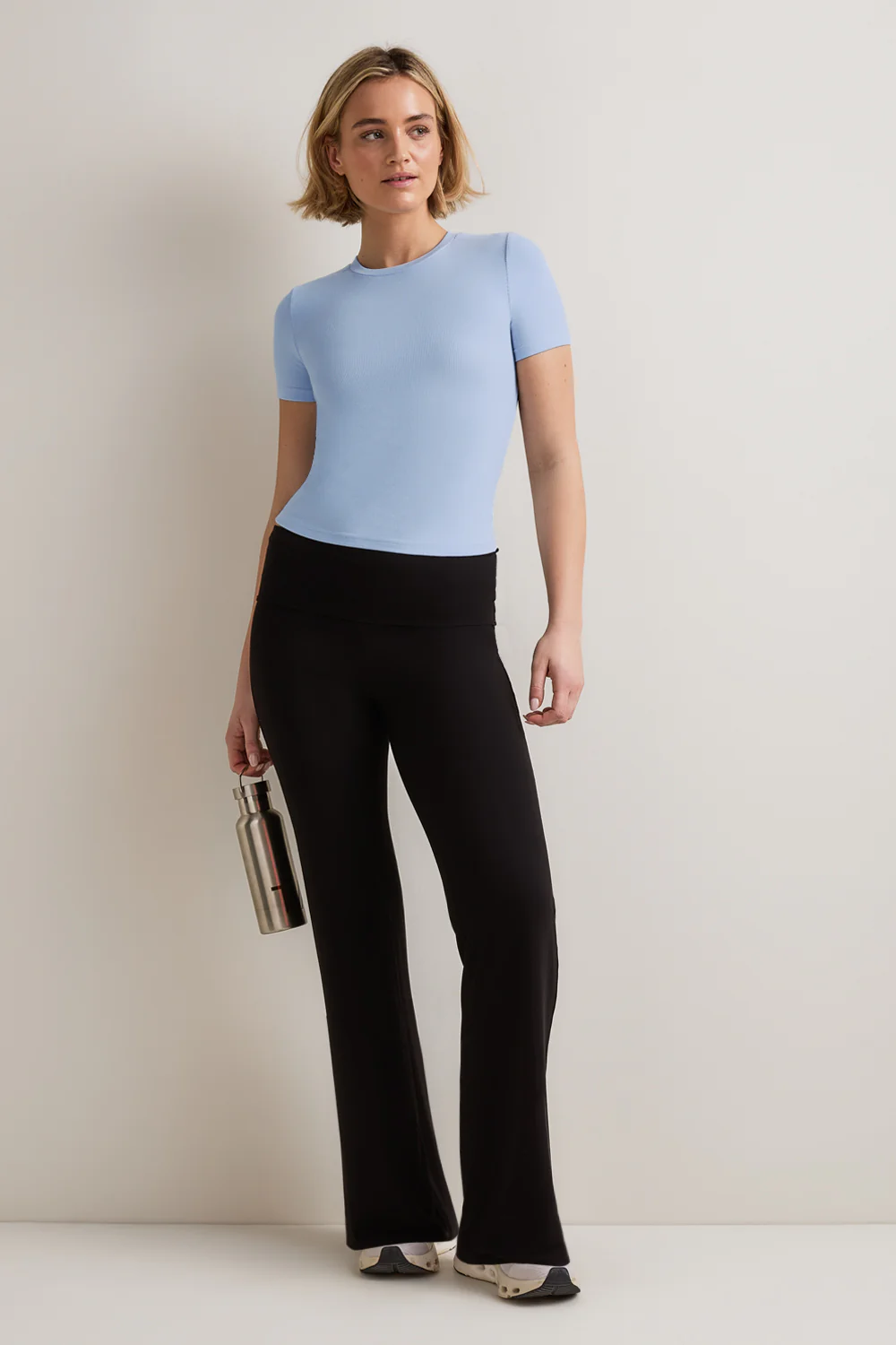 365 Sculpting Lounge T-Shirt - Baby Blue - Image 3