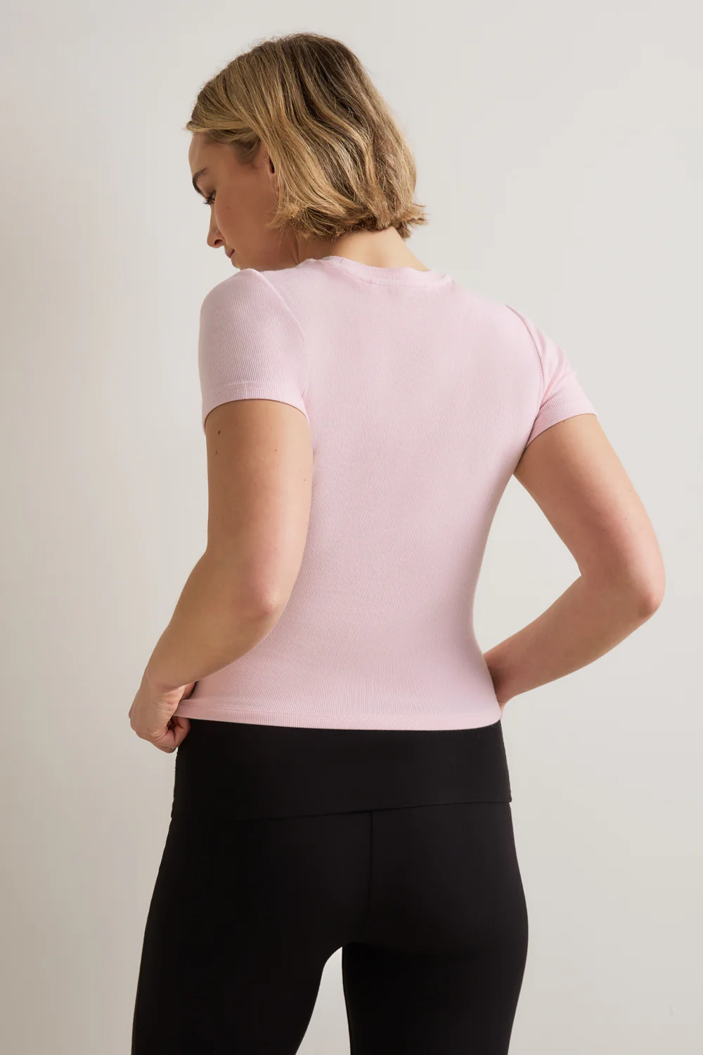 365 Sculpting Lounge T-Shirt - Ballet Pink - Image 5