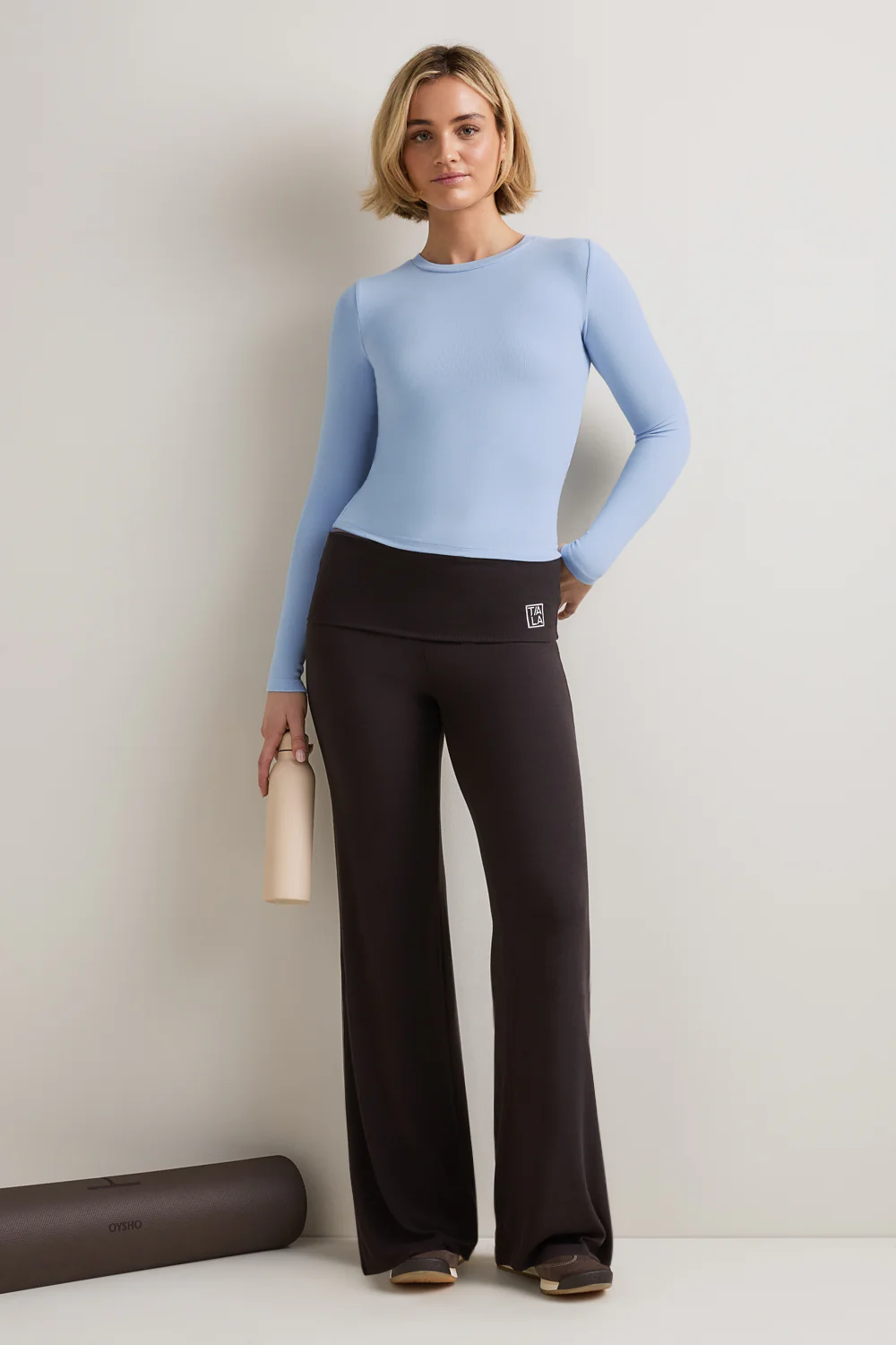 365 Sculpting Lounge Top - Baby Blue - Image 4