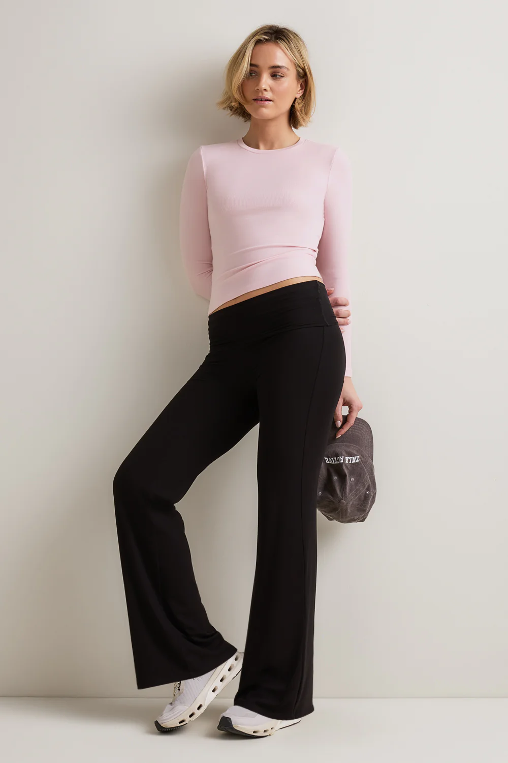 365 Sculpting Lounge Top - Ballet Pink - Image 4