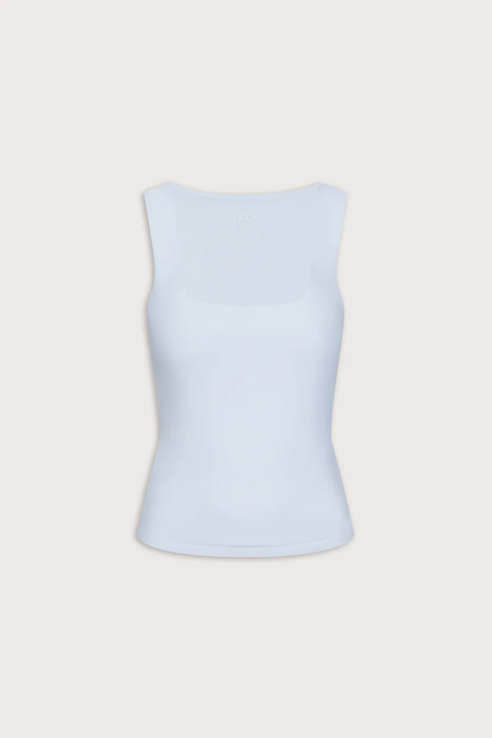 365 Square Neck Vest - Baby Blue - Image 2