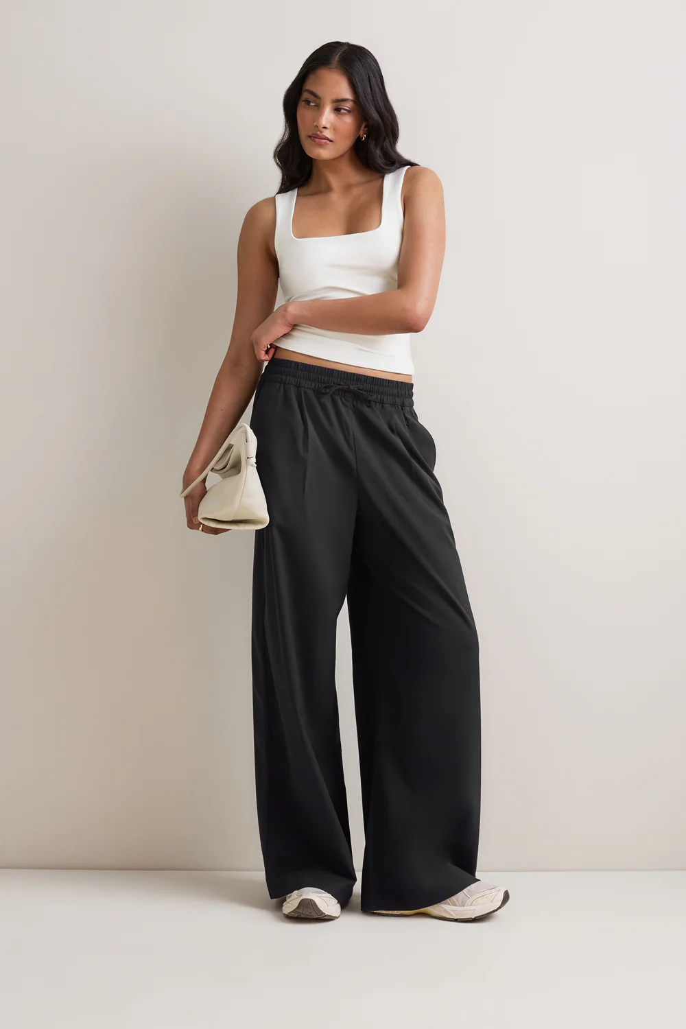 365 Square Neck Vest - Coconut Milk - Image 5