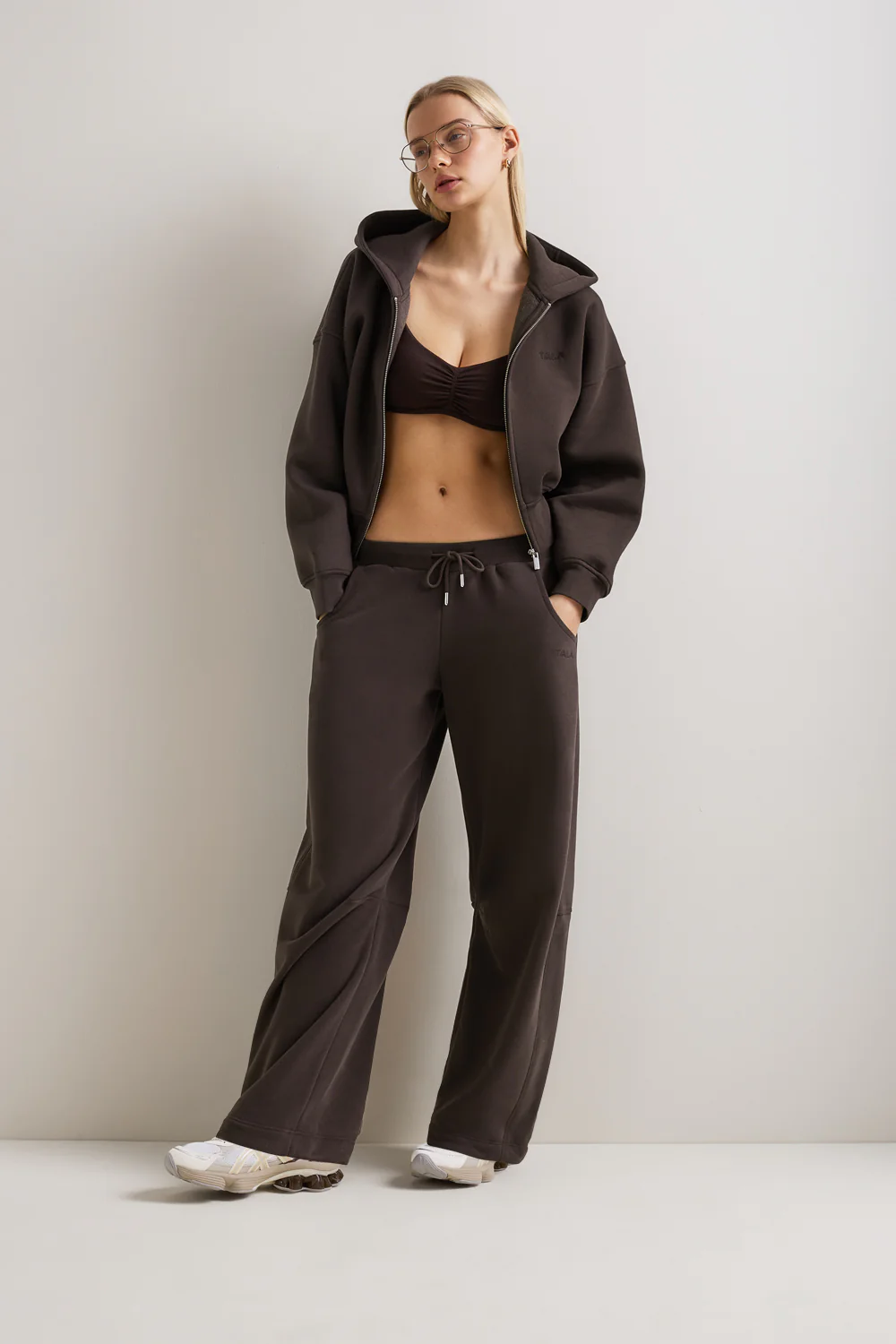 Barrel Leg Jogger - Americano - Image 3