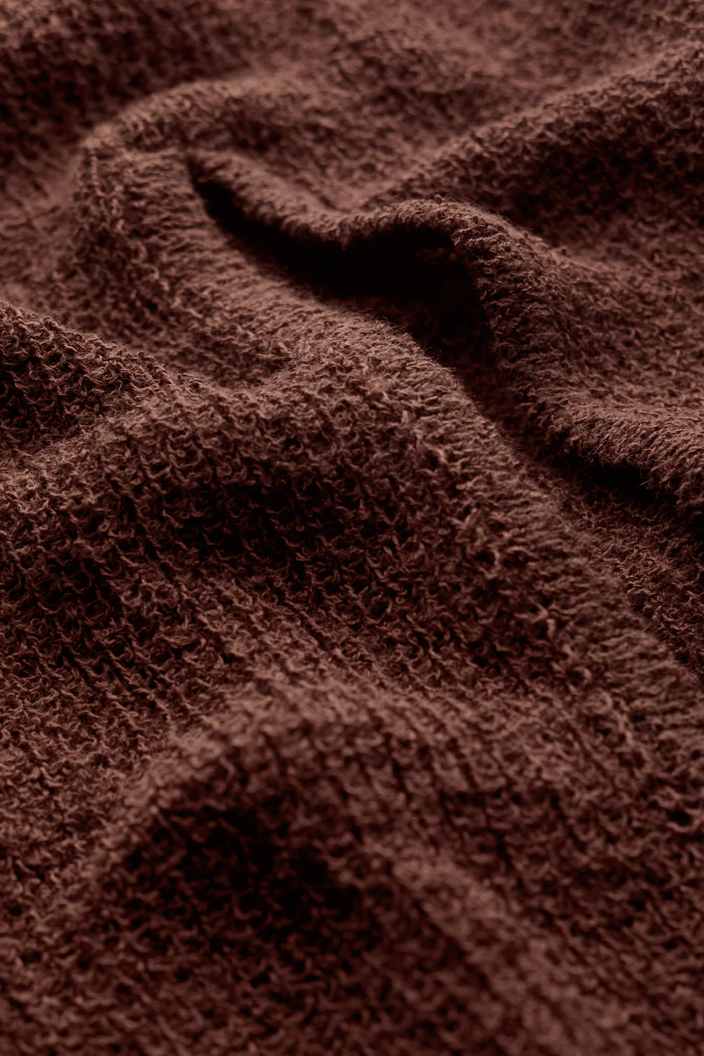 Beach Knit Maxi Skirt - Brown - Image 6