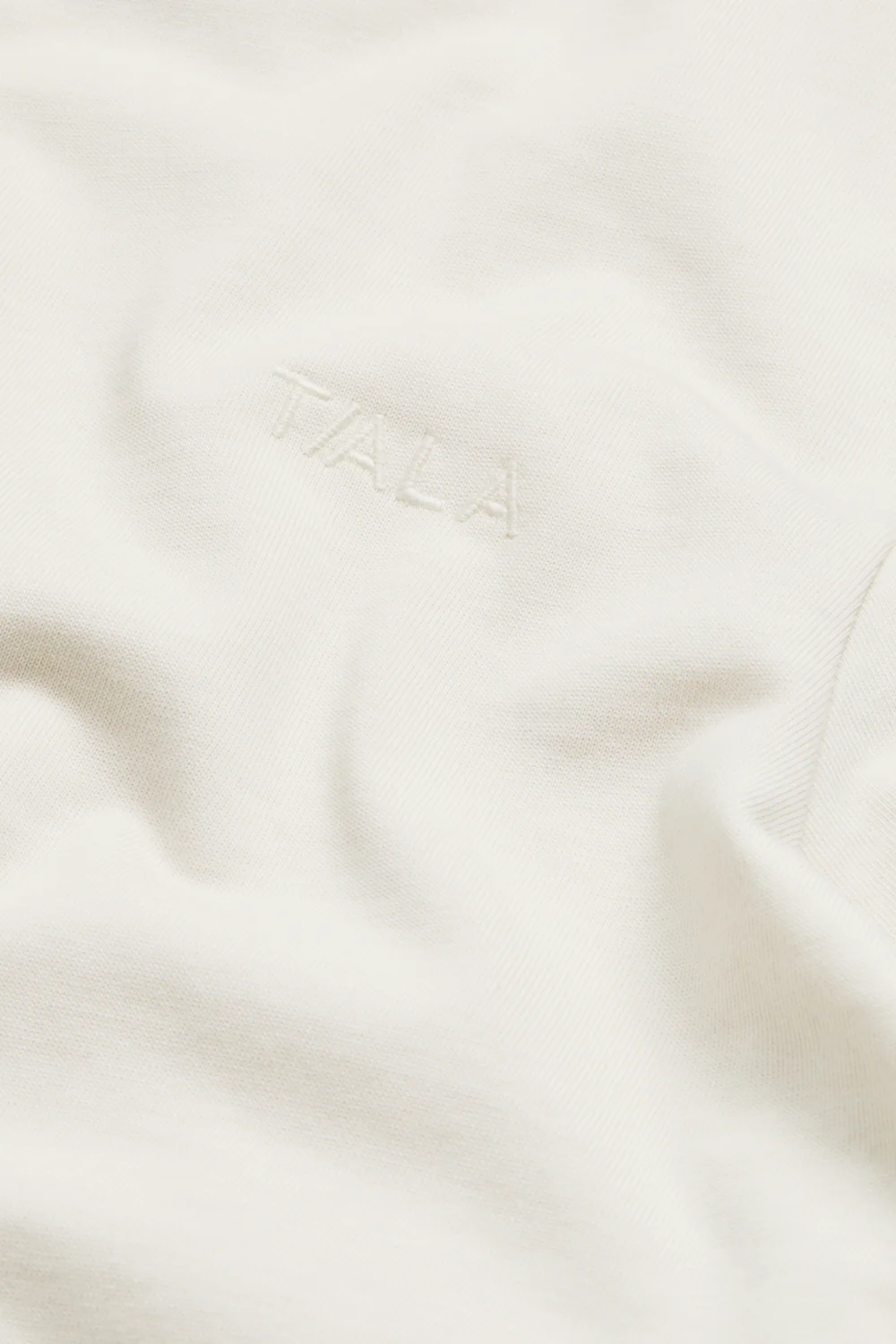 Boxy Baby Tee - Ivory - Image 6