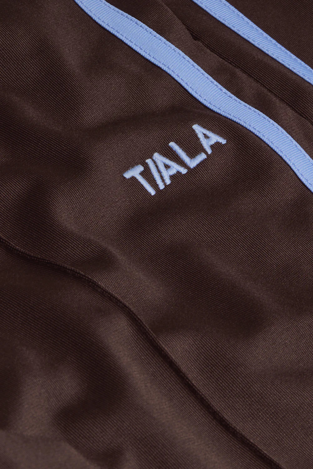 Contrast Stripe Jogger - Chestnut Brown - Image 8