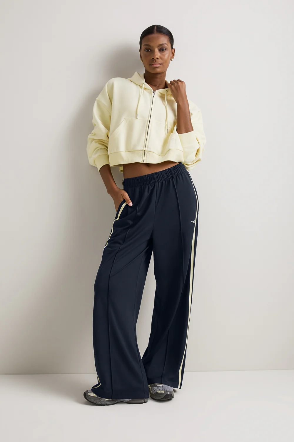 Contrast Stripe Jogger - Midnight Navy - Image 4