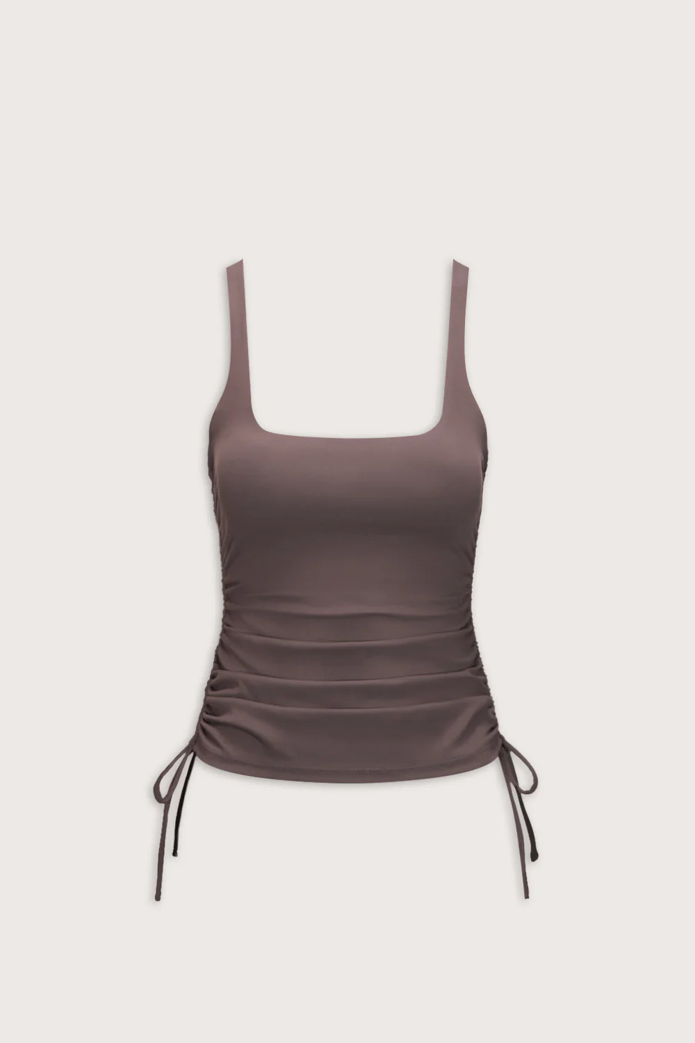DayFlex Adjustable Side Tie Vest - Mocha Brown - Image 2