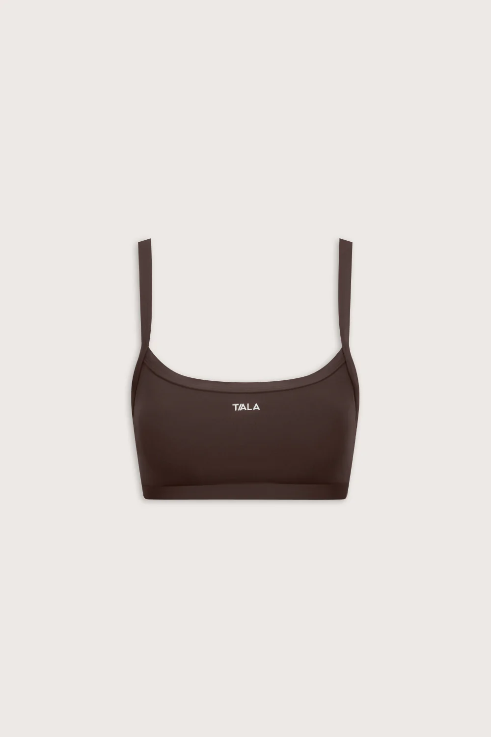 DayFlex Bandeau Sports Bra - Chestnut Brown - Image 2