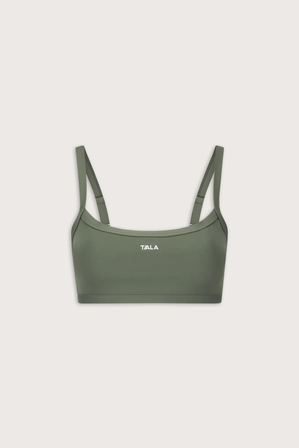 DayFlex Bandeau Sports Bra - Light Moss - Image 2