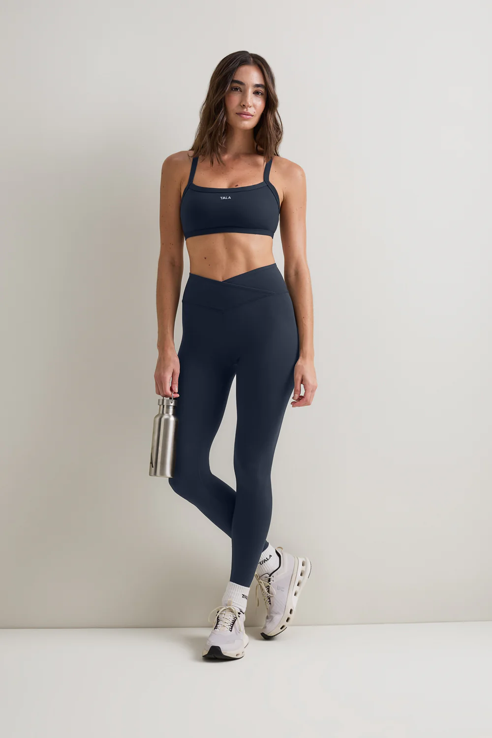 DayFlex Bandeau Sports Bra - Midnight Navy - Image 5