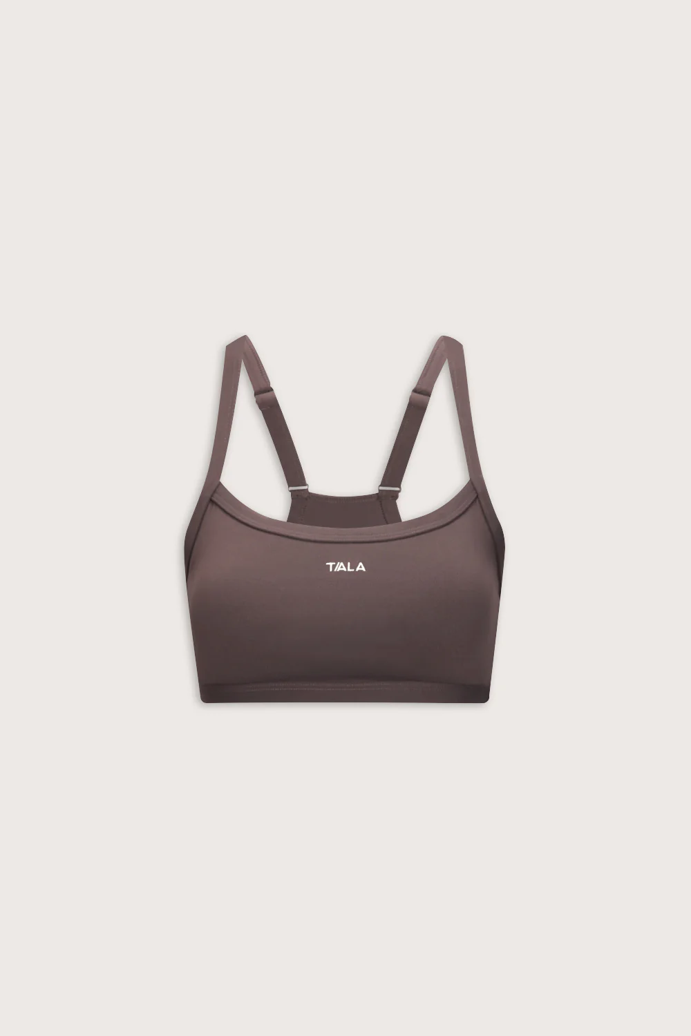 DayFlex Bandeau Sports Bra - Mocha Brown - Image 2