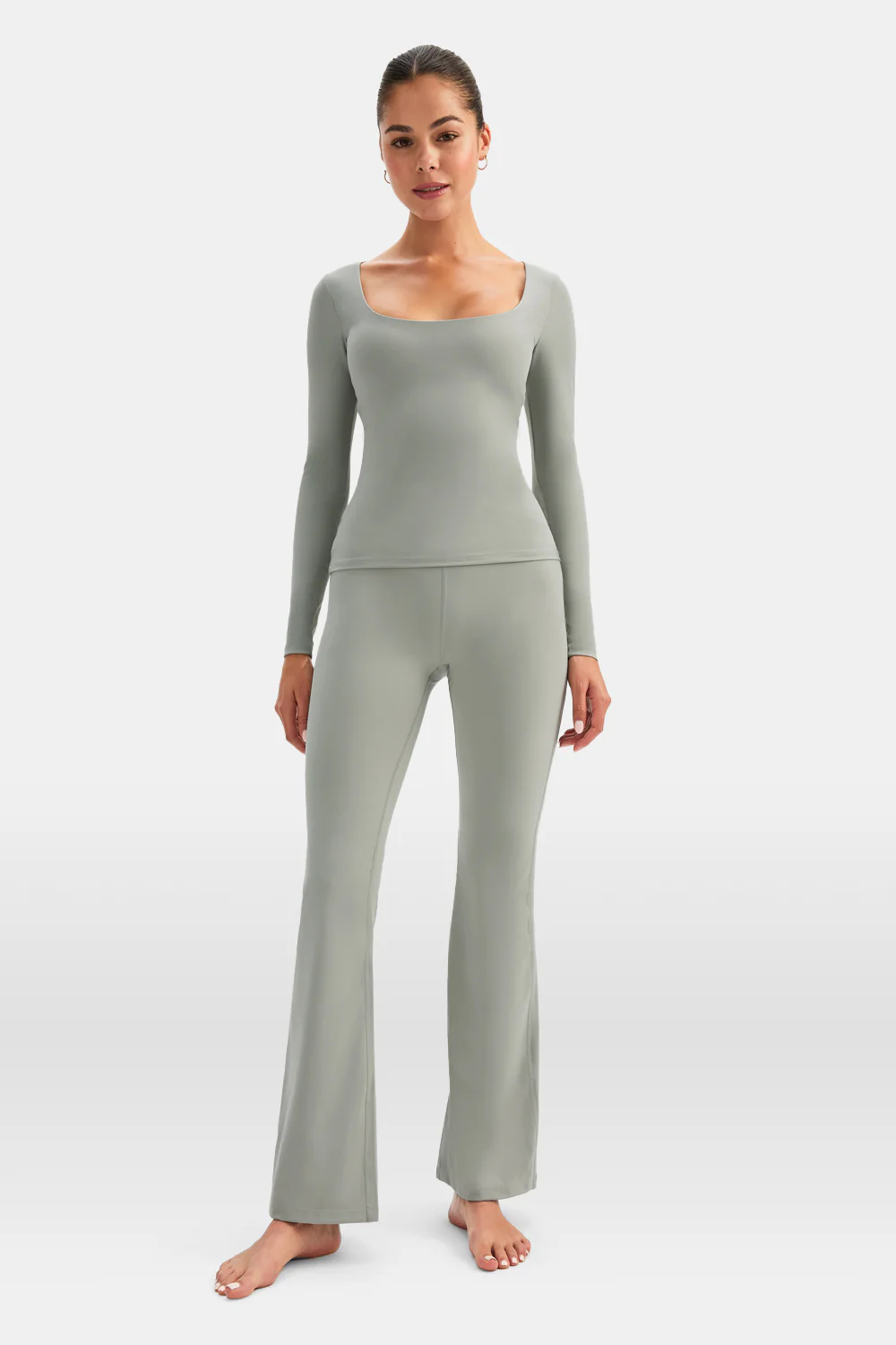 DayFlex Scoop Neck Top - Soft Sage - Image 5