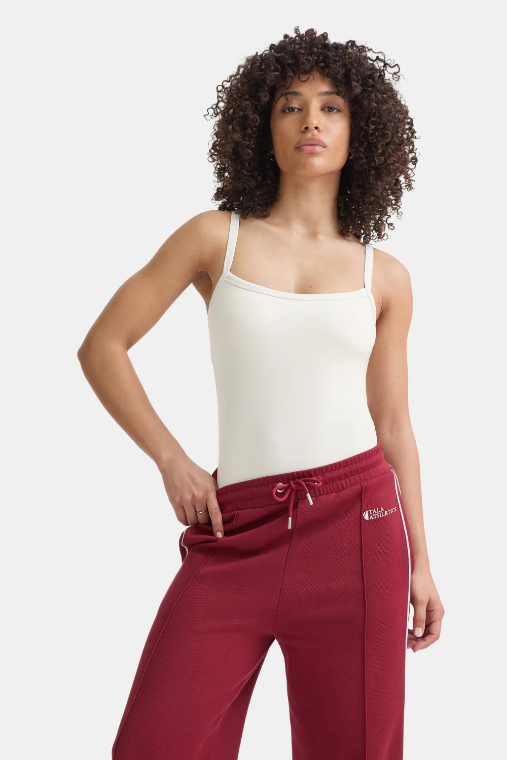 DayFlex Built-In Support Bandeau Vest - Ivory - Image 7