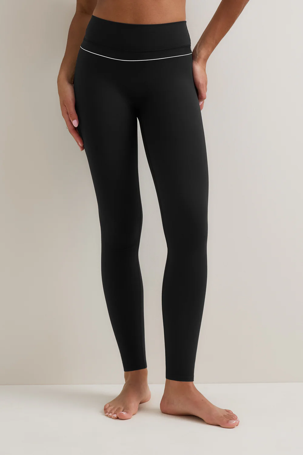 DayFlex Contrast Sweetheart Legging - Shadow Black - Image 4