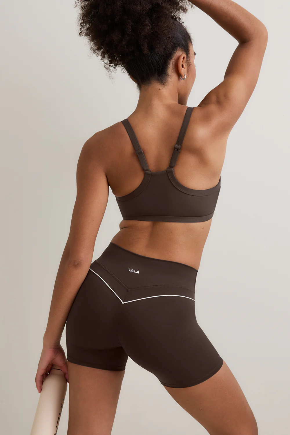 DayFlex Contrast Sweetheart Short - Chestnut Brown - Image 3