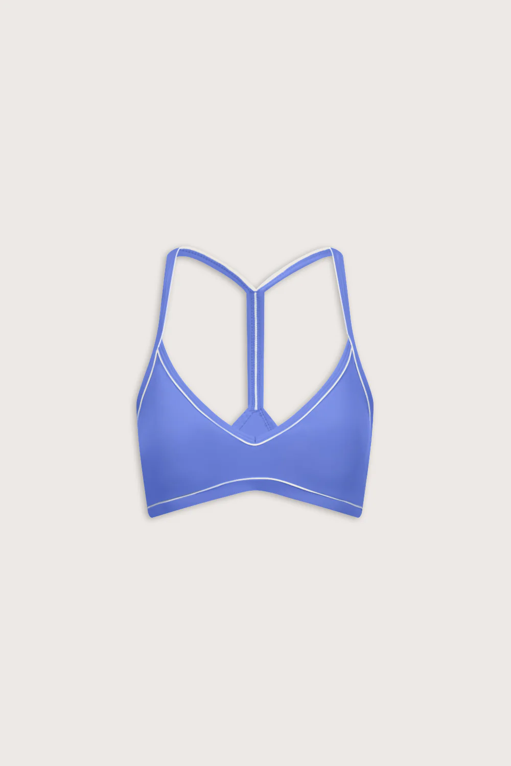 DayFlex Contrast Sweetheart Sports Bra - Iris Blue - Image 2