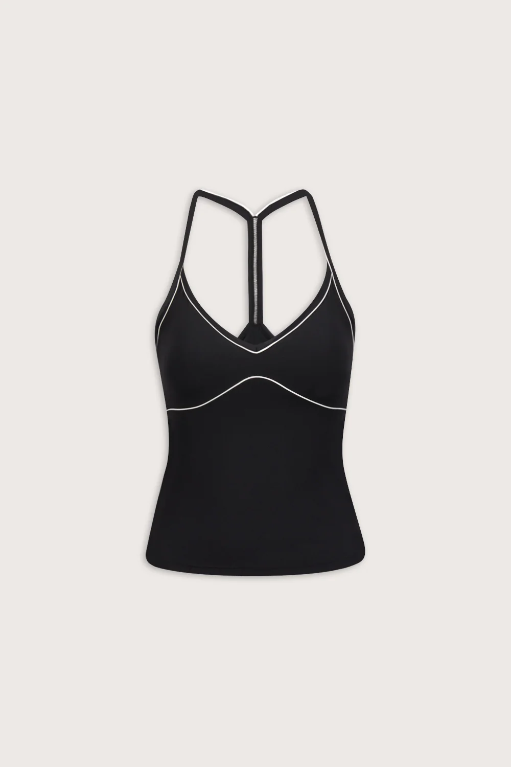 DayFlex Contrast Sweetheart Vest - Shadow Black - Image 2