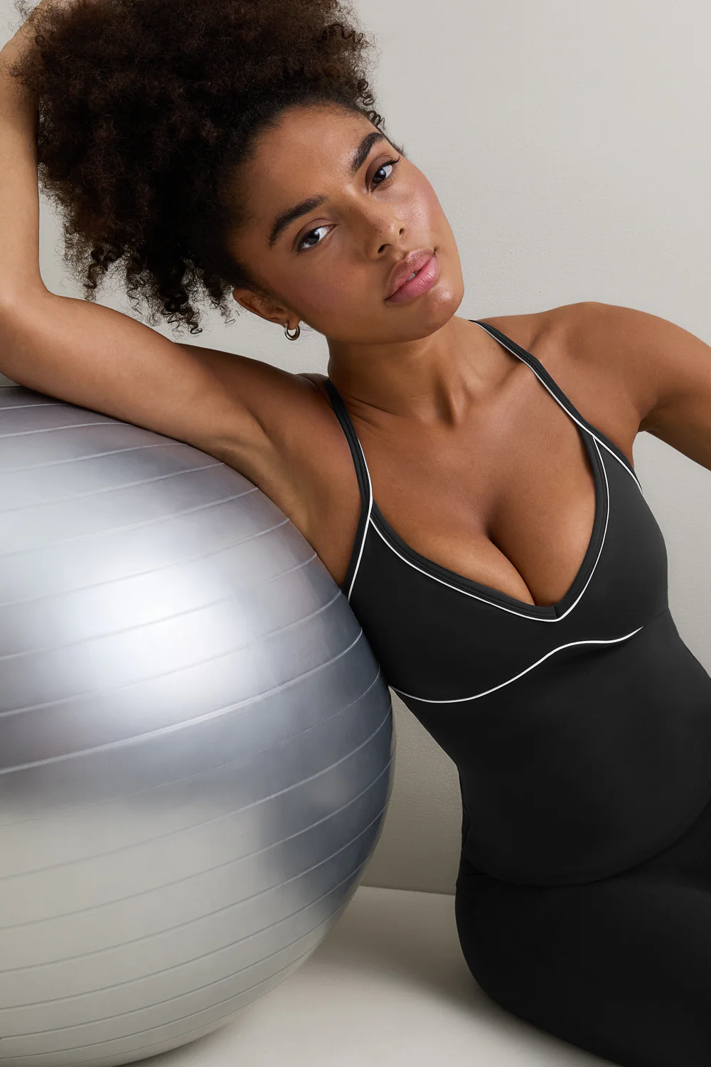 DayFlex Contrast Sweetheart Vest - Shadow Black - Image 6