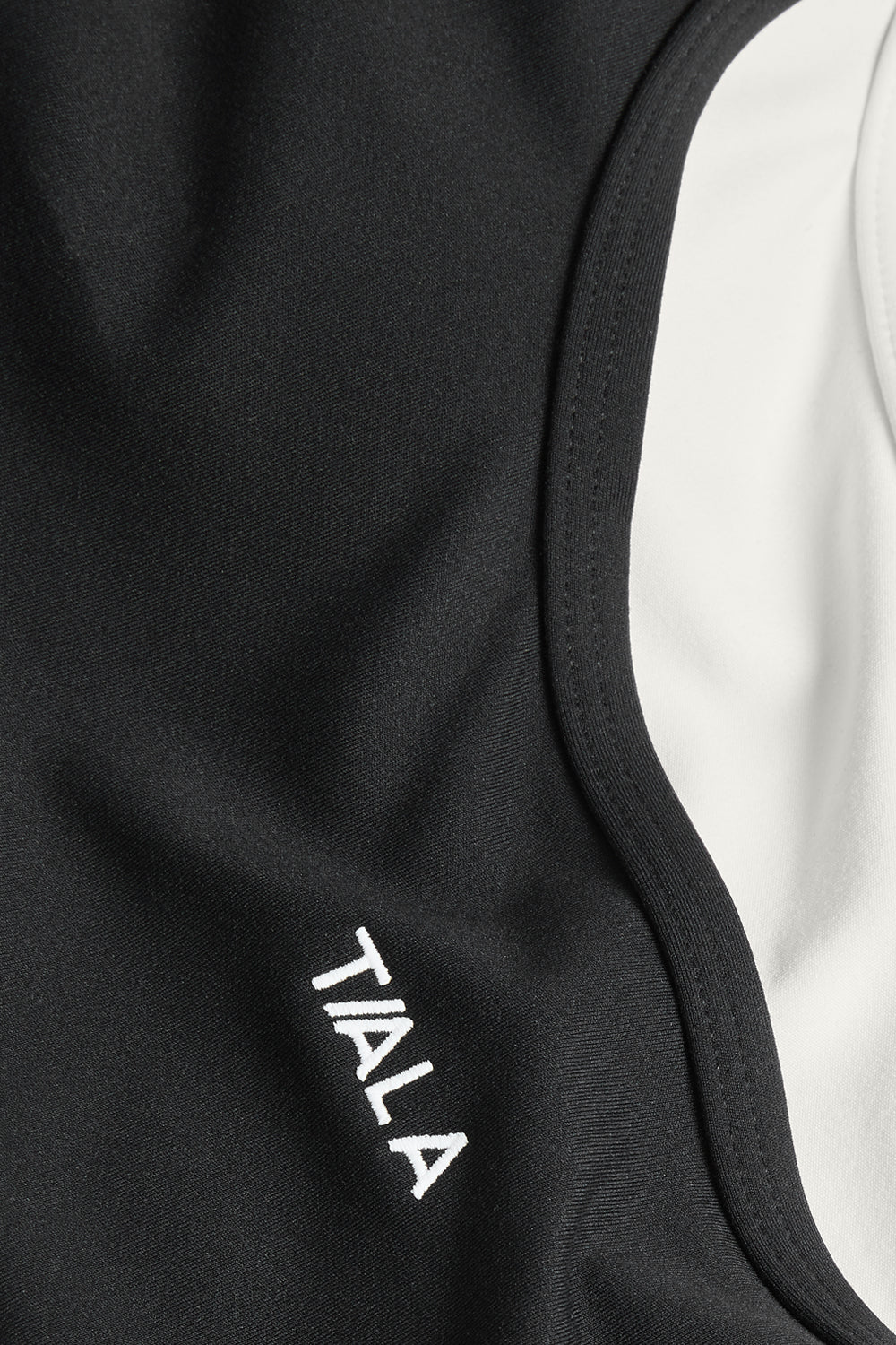 DayFlex Double Layer Sports Bra - Black / Ivory - Image 6