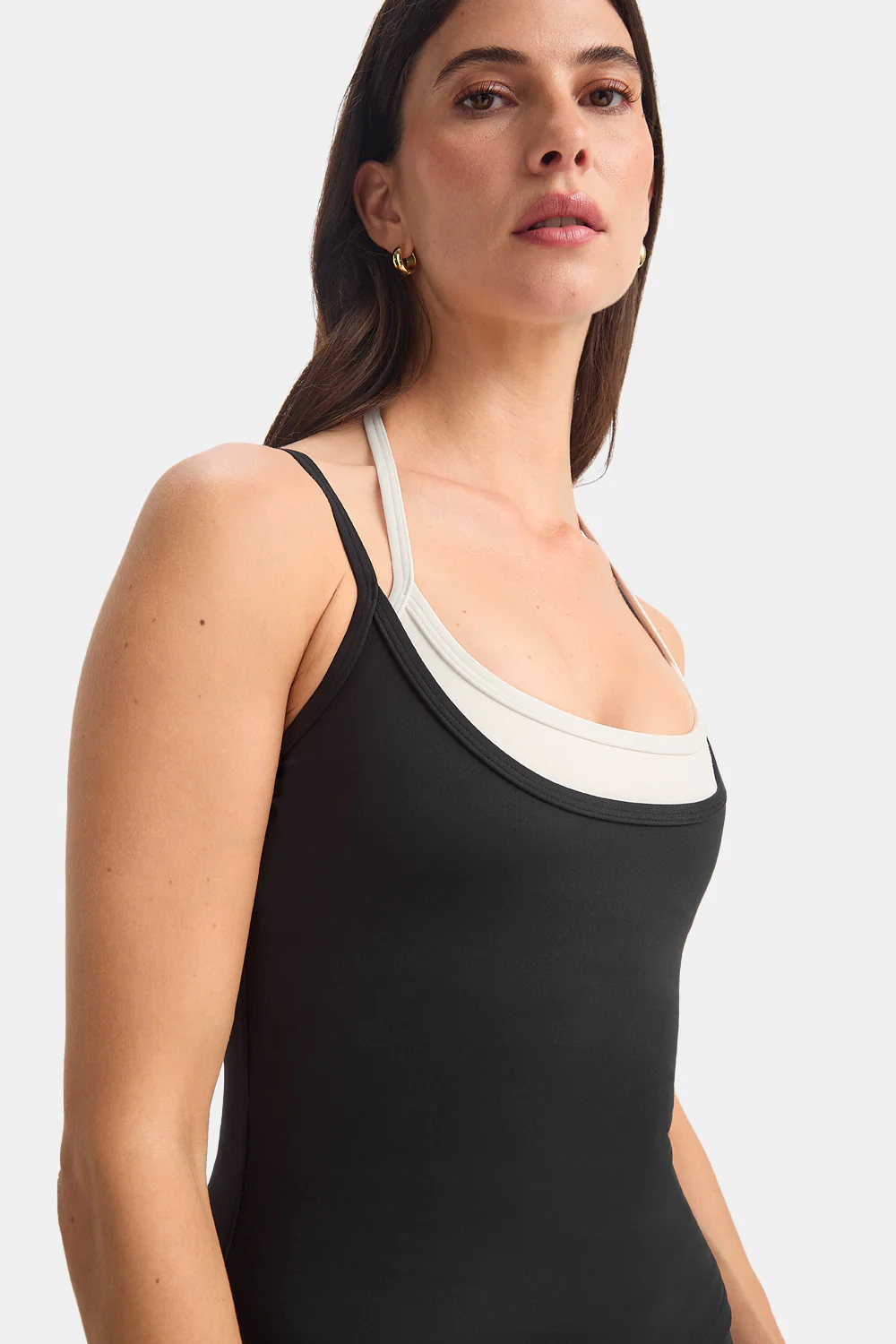 DayFlex Double Layer Vest - Black / Ivory - Image 8