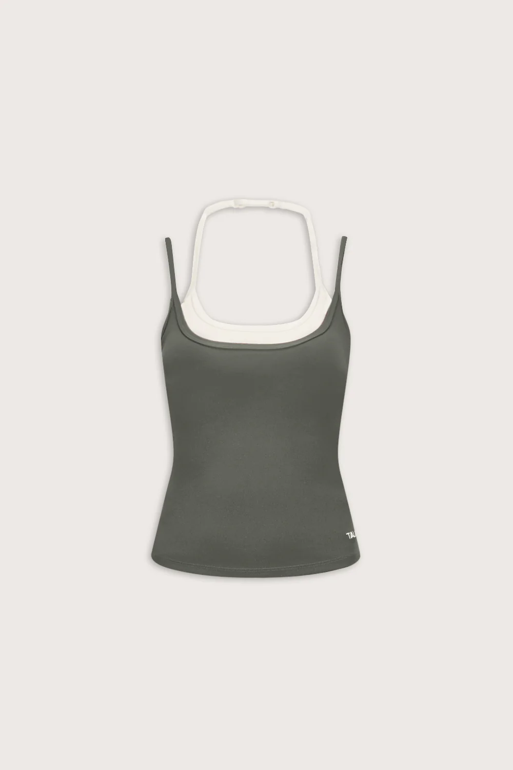 DayFlex Double Layer Vest - Dark Olive / Ivory - Image 2