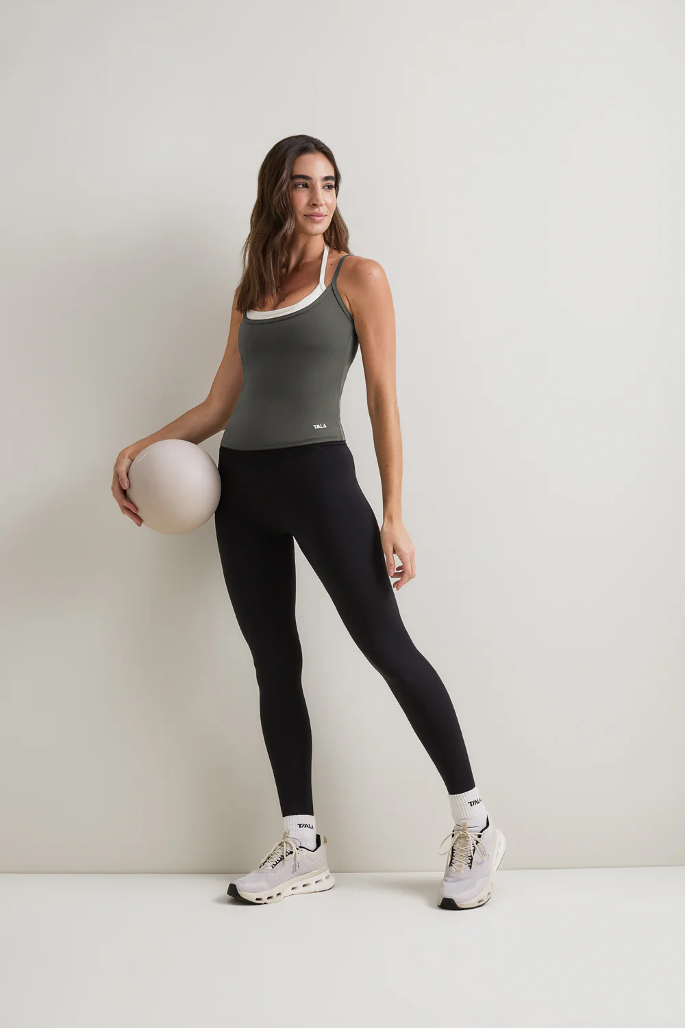 DayFlex Double Layer Vest - Dark Olive / Ivory - Image 3