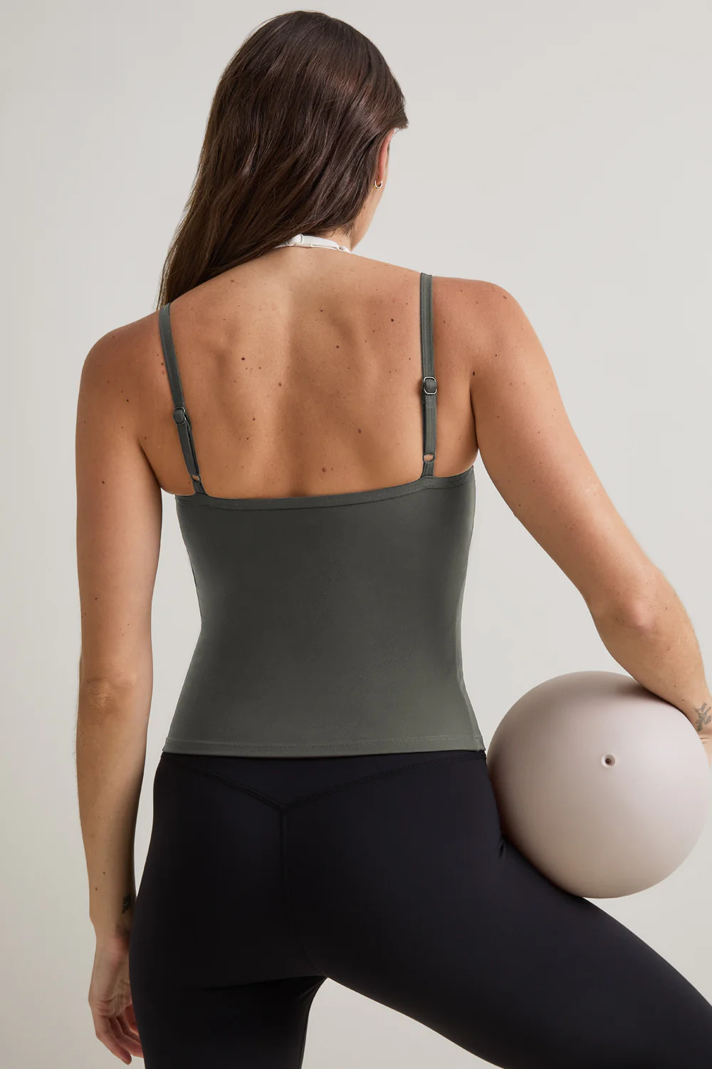 DayFlex Double Layer Vest - Dark Olive / Ivory - Image 4