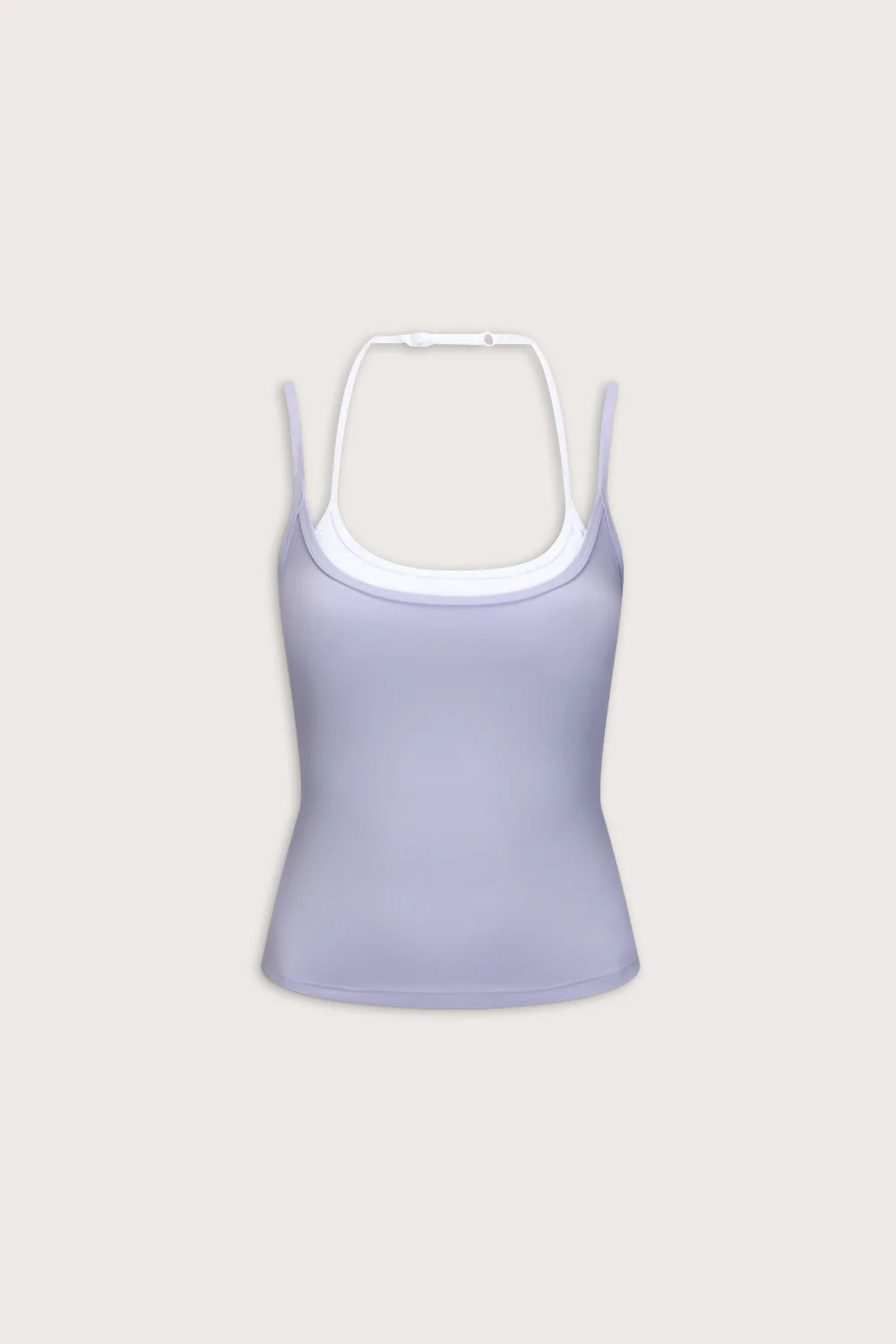 DayFlex Double Layer Vest - Lilac / Grey Marl - Image 2