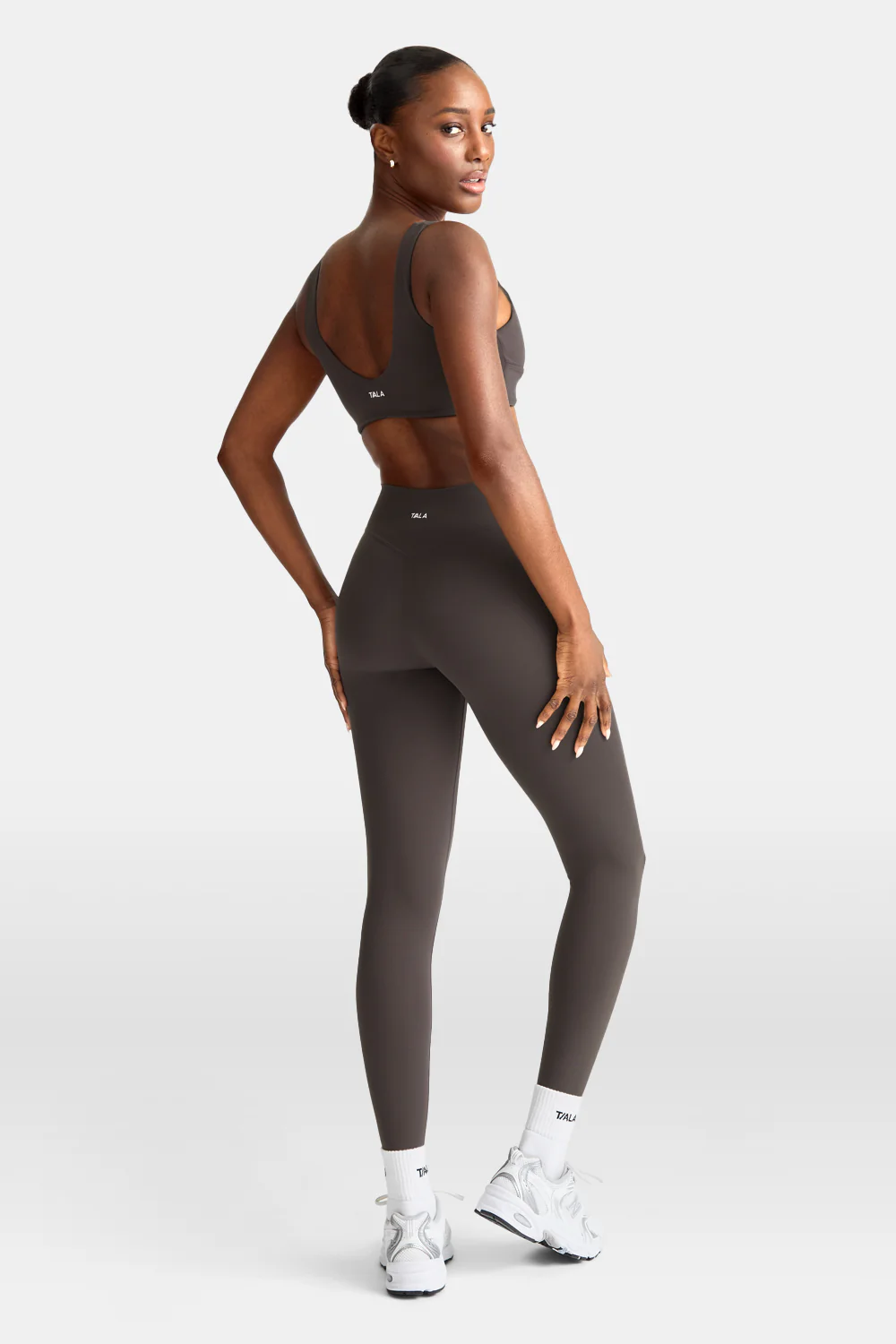 DayFlex High Waisted Legging - Mocha Brown - Image 3