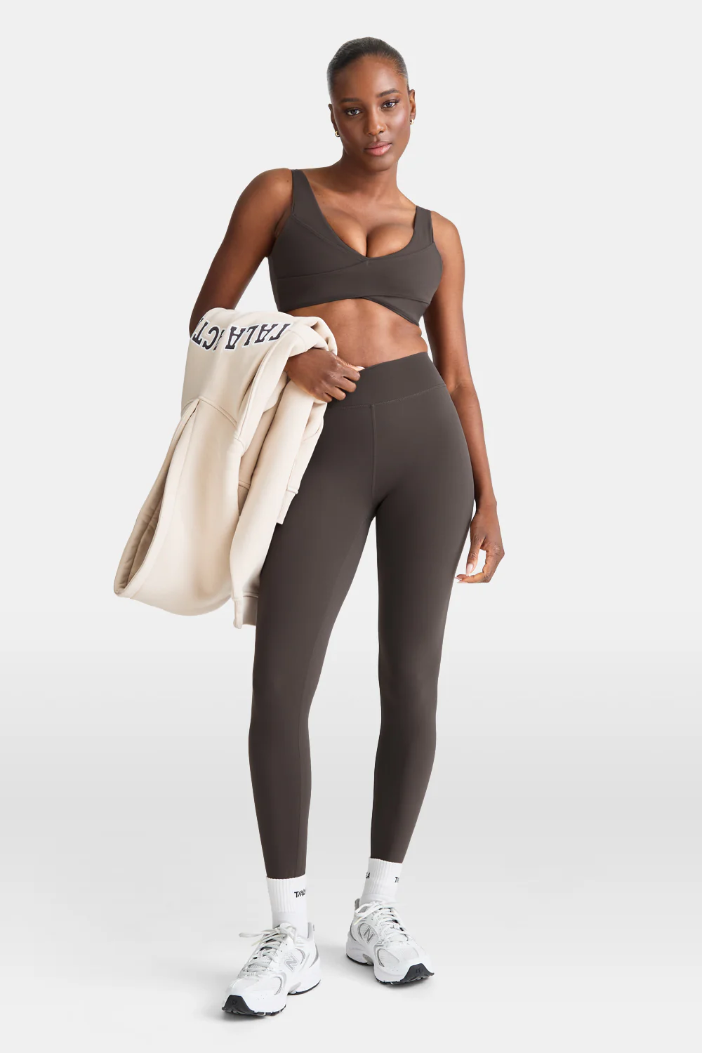 DayFlex High Waisted Legging - Mocha Brown - Image 4