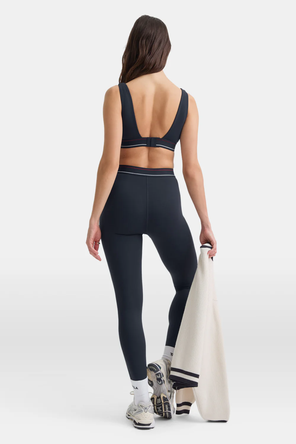DayFlex Logo Waistband Legging - Midnight Navy - Image 11