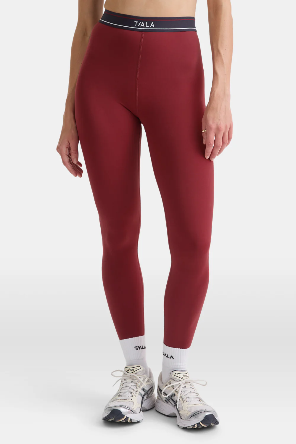 DayFlex Logo Waistband Legging - Vintage Red - Image 3