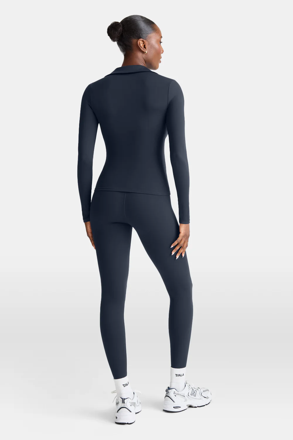 DayFlex Long Sleeve Lightweight Polo - Midnight Navy - Image 5