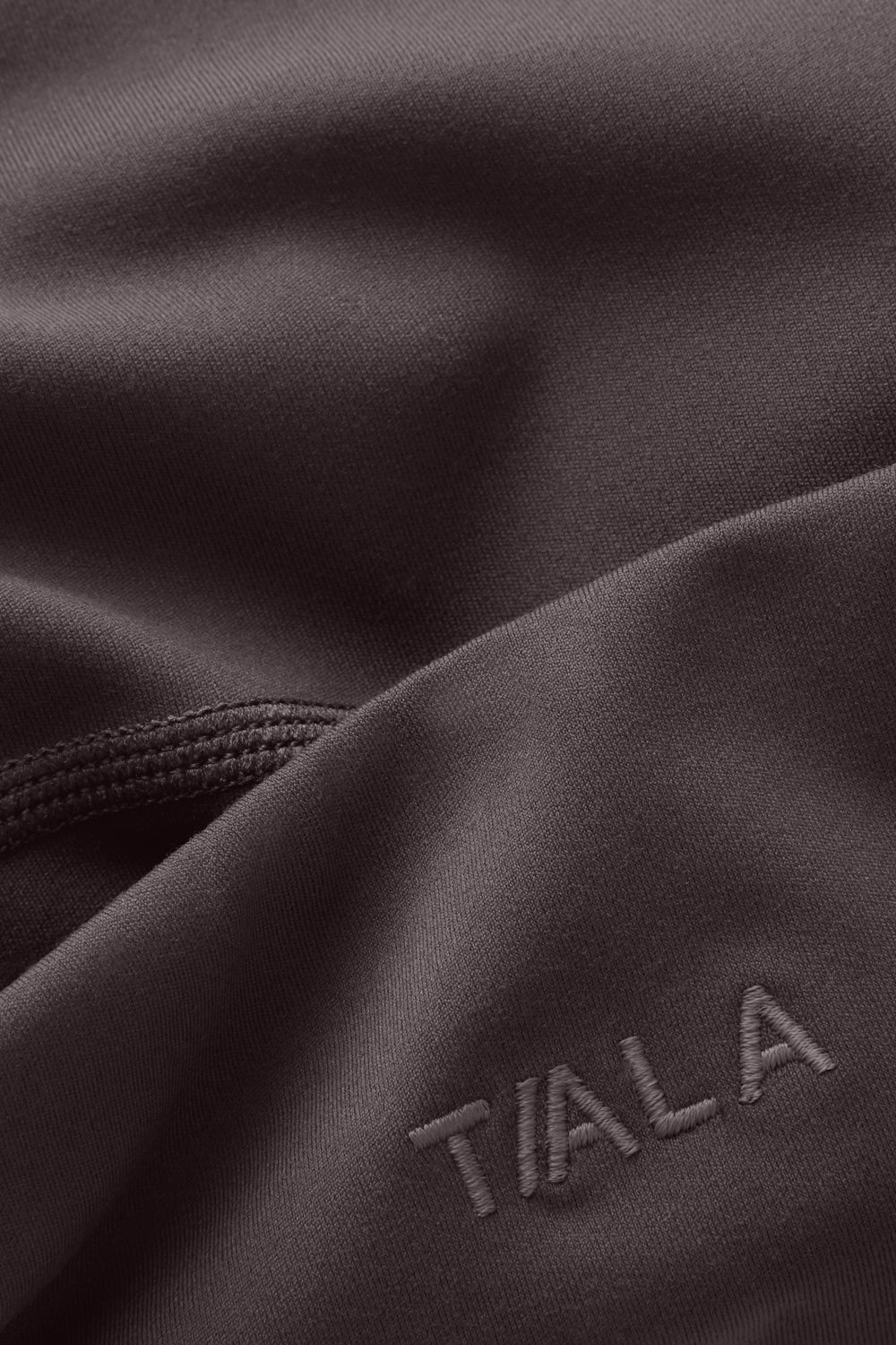 DayFlex Ruched Bandeau Sports Bra - Cool Espresso - Image 7