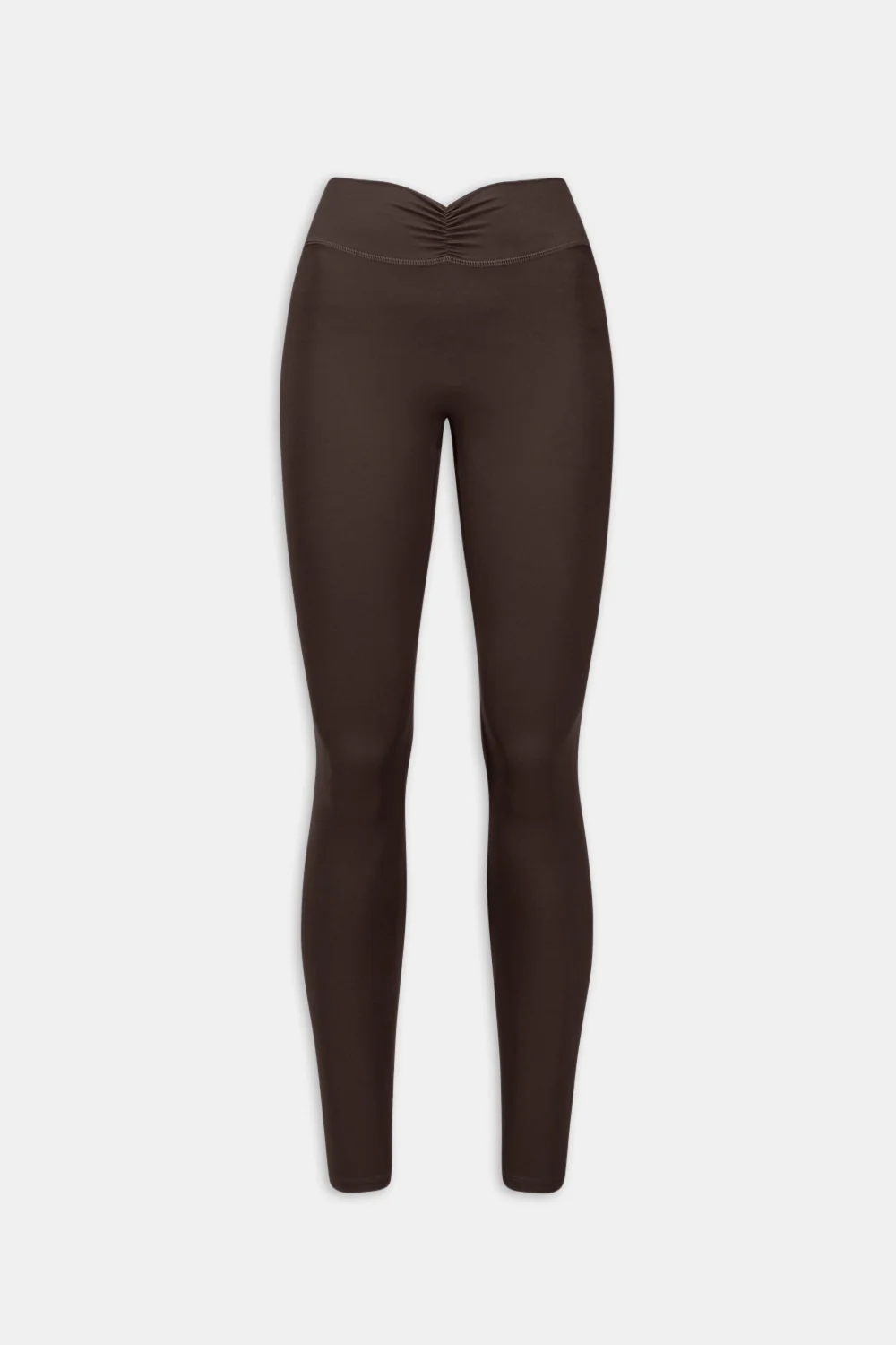 DayFlex Ruched Waist No Front Seam Legging - Americano - Image 2