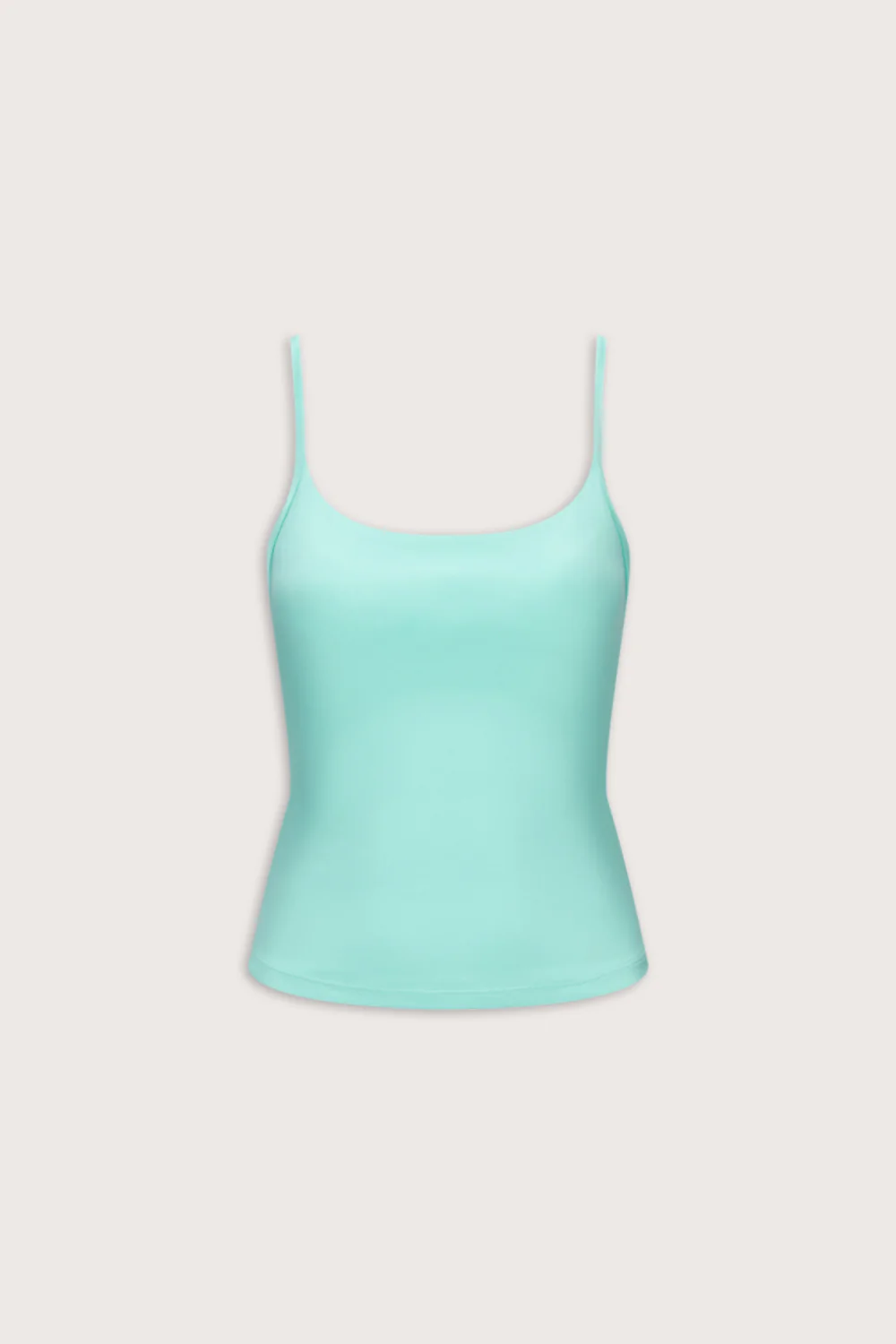 DayFlex Minimal Strappy Tank - Aqua Blue - Image 2